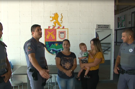Policiais salvam bebê de 1 ano e 3 meses com convulsão